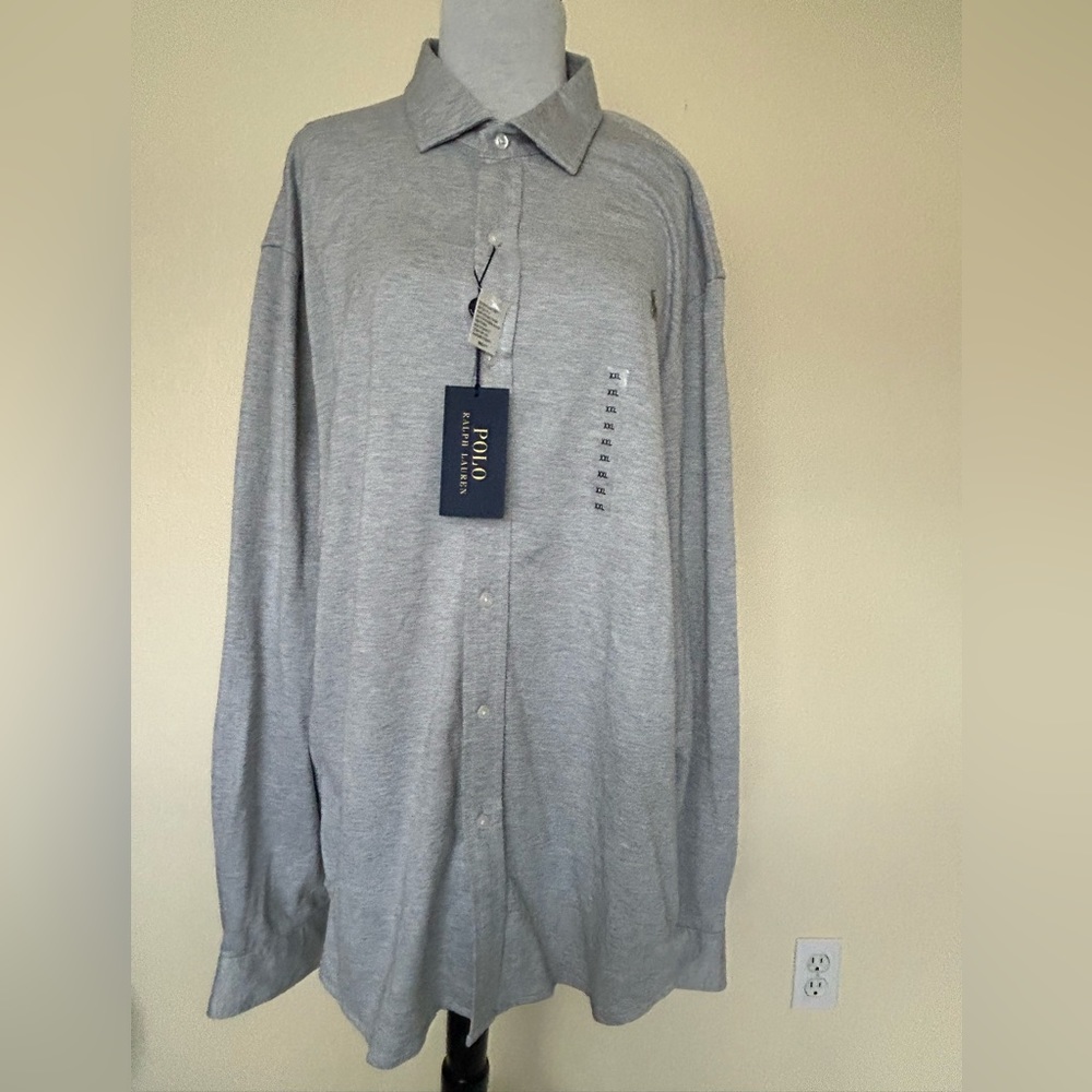 New Polo Ralph Lauren knit dress shirt XXL/TTG